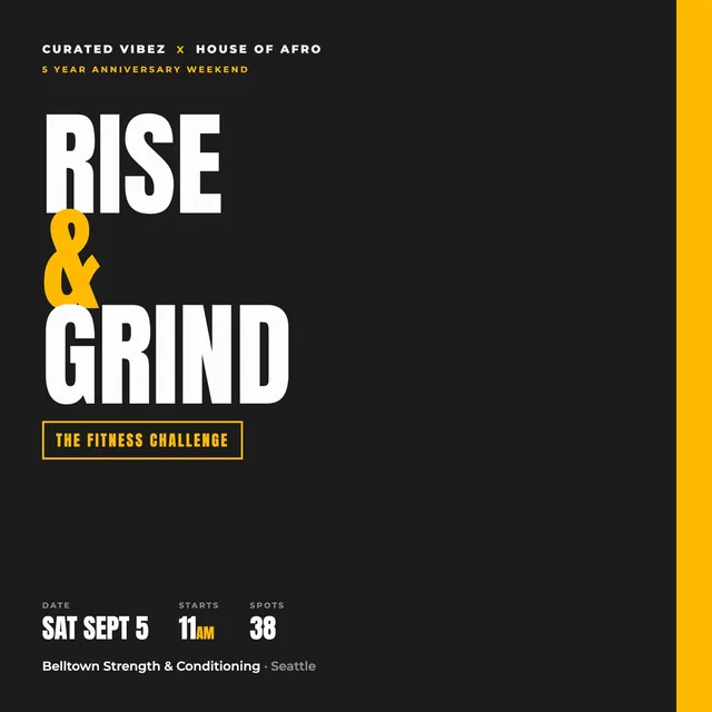 Rise & Grind (Fitness Challenge) in Seattle